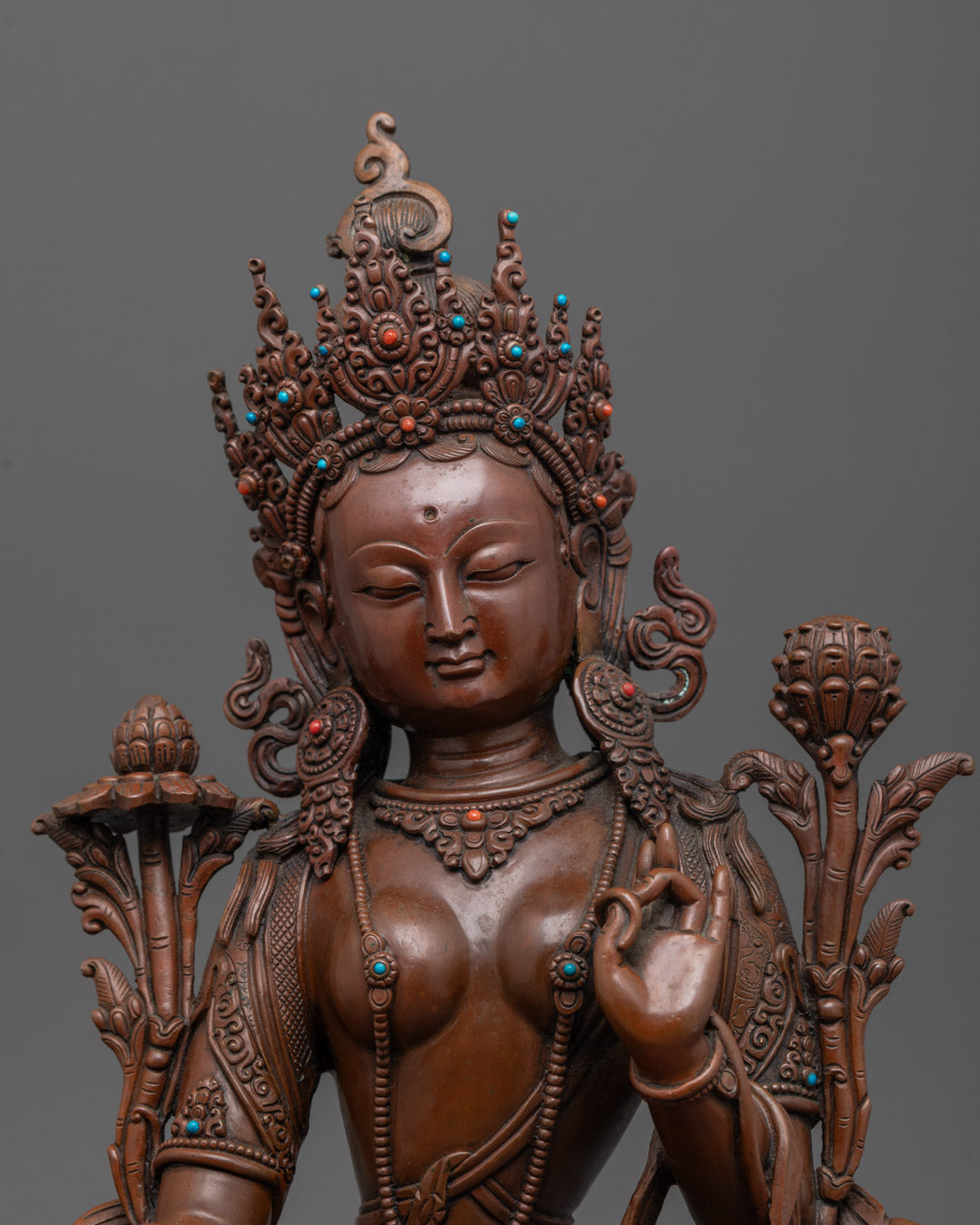 Beautiful Green Tara Sculpture | Mother of All Buddhas