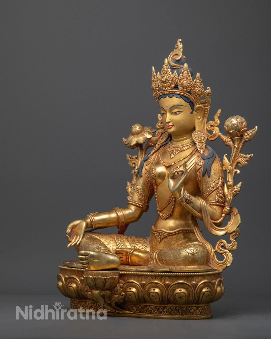 Green Tara Statue | Mother of all Buddhas