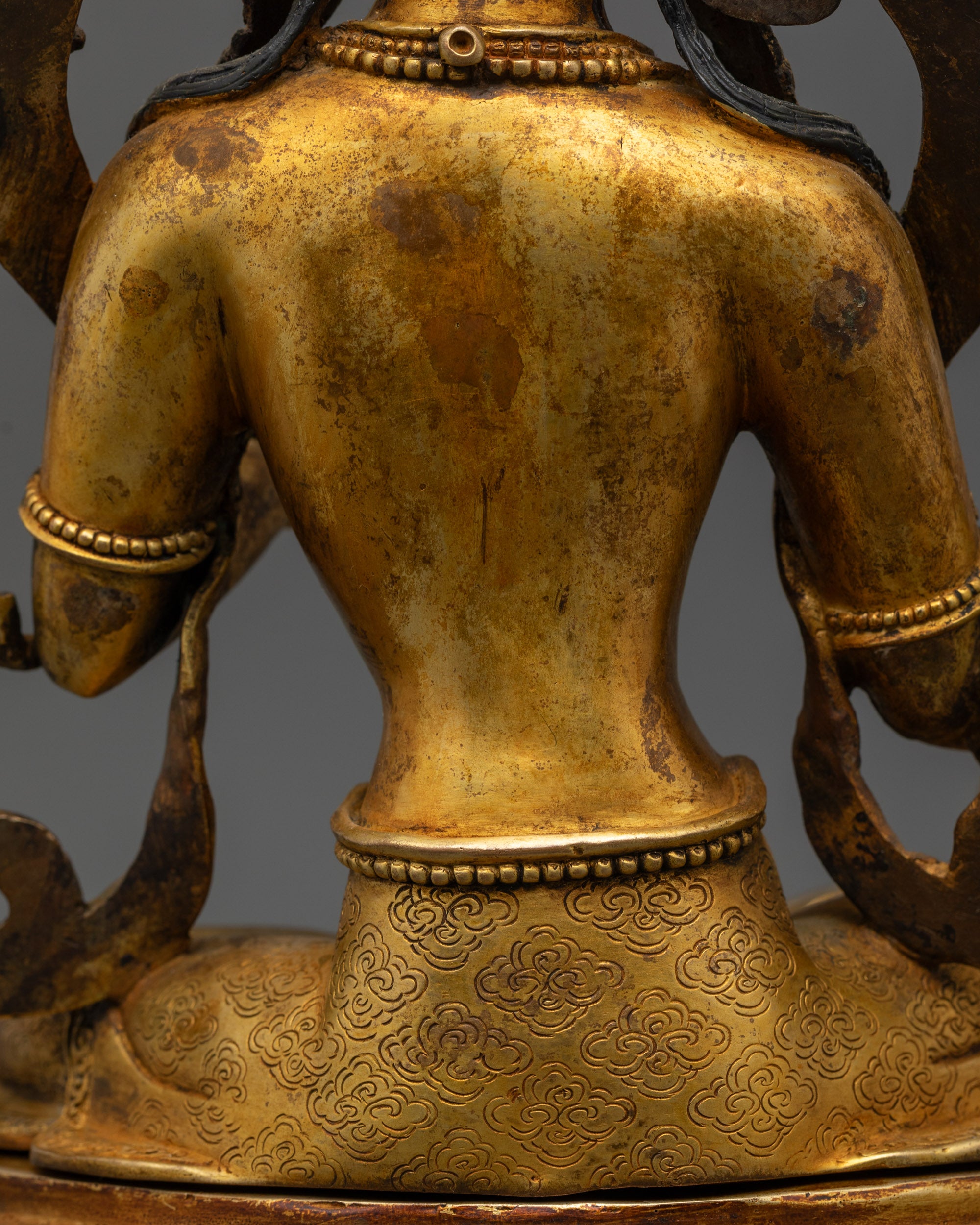 Authentic Mother Green Tara Statue | Detailed Handmade Buddhist Art