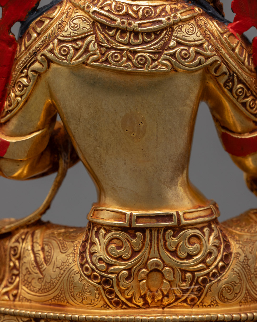 Elegant Green Tara Statue | Handmade Tibetan Symbol of Healing