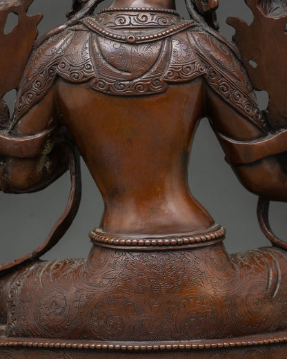 Green Tara Statue
