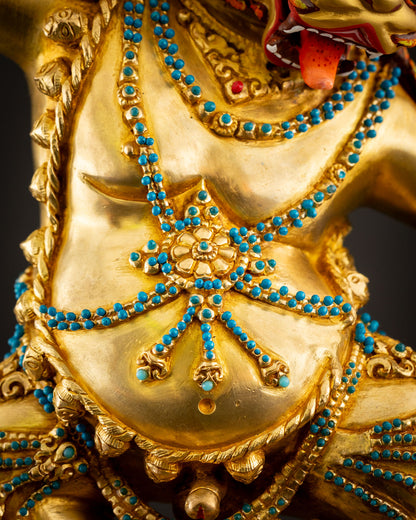 Masterpiece Yamantaka | Wrathful Vajrayana Deity Sculpture