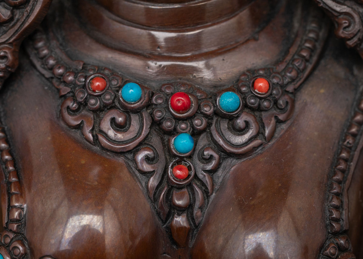 Divine Green Tara Sculpture: A Guardian of Compassion