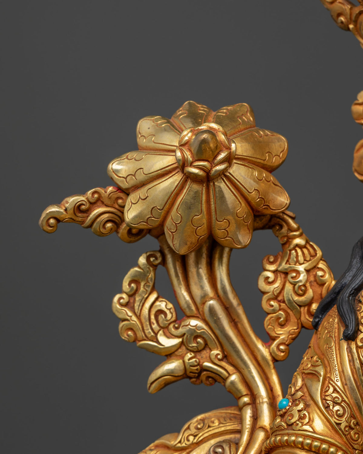 Hand-Carved Jetsun Dolma Statue from Nepal – Goddess of Compassion