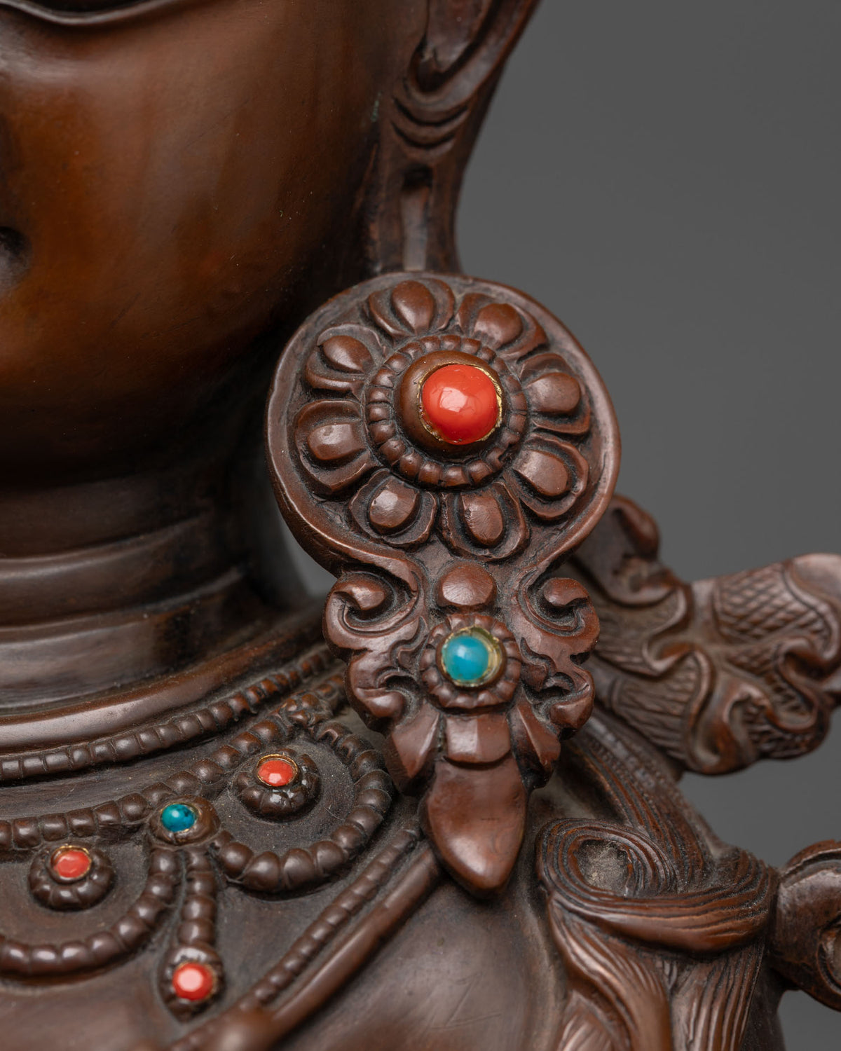 Oxidized Green Tara Statue for Sale | Powerful Symbol of Protection