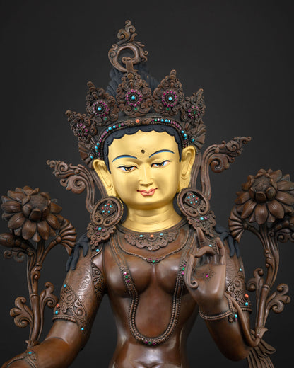 Mother Green Tara Statue: A Spiritual Masterpiece for Devotees