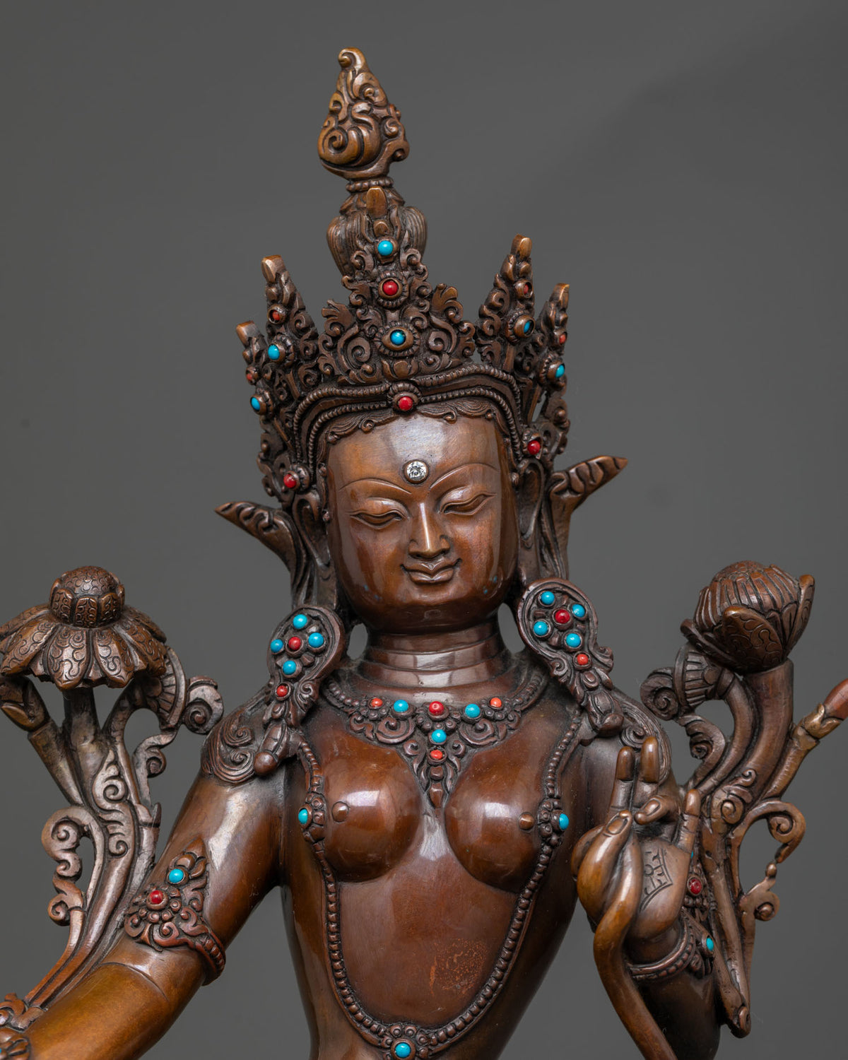 Divine Green Tara Sculpture: A Guardian of Compassion