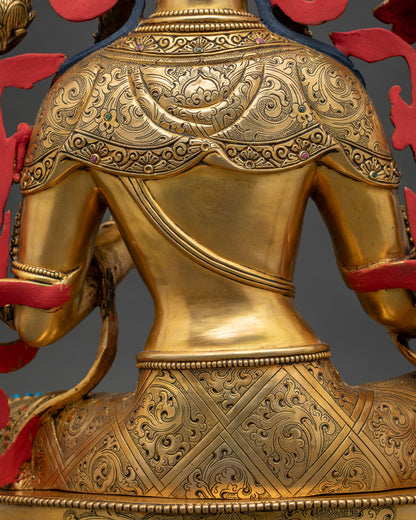 The Green Tara Statue | Protector From The Eight Great Fears
