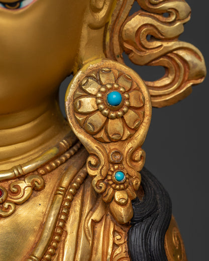 Hand-Carved Jetsun Dolma Statue from Nepal – Goddess of Compassion