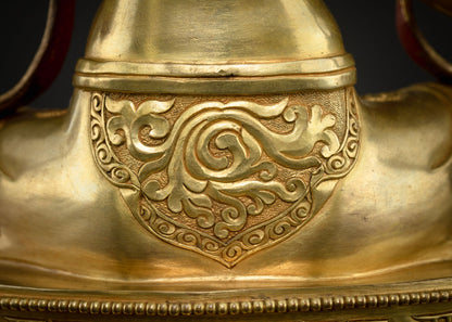 Luxurious Green Tara Statue: A Masterpiece for Spiritual Practitioners