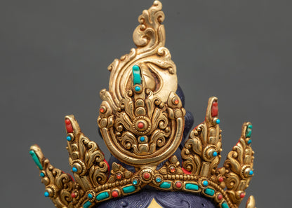 Tibetan Green Tara Sculpture | Handcrafted in Nepal