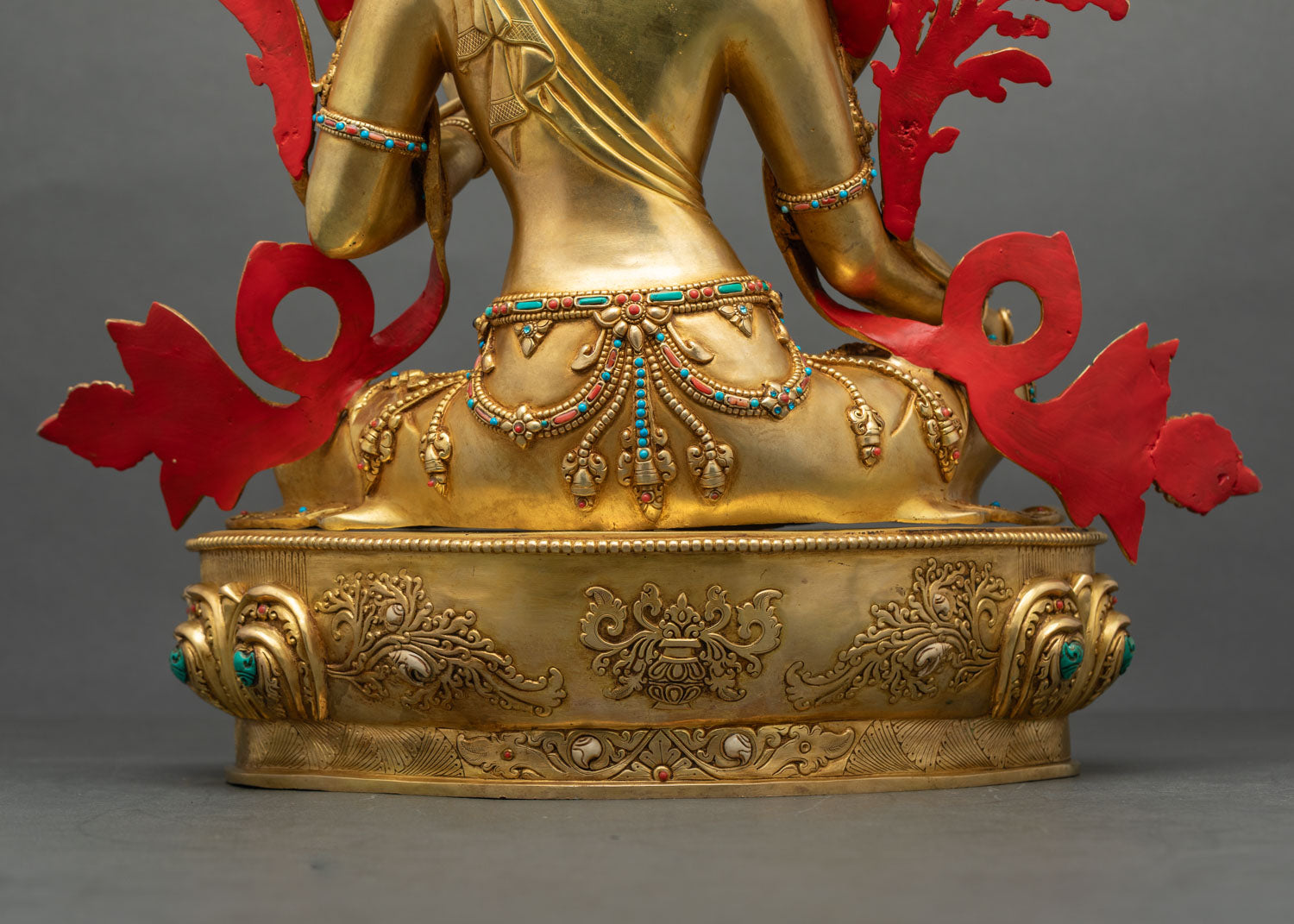 Tibetan Green Tara Sculpture | Handcrafted in Nepal