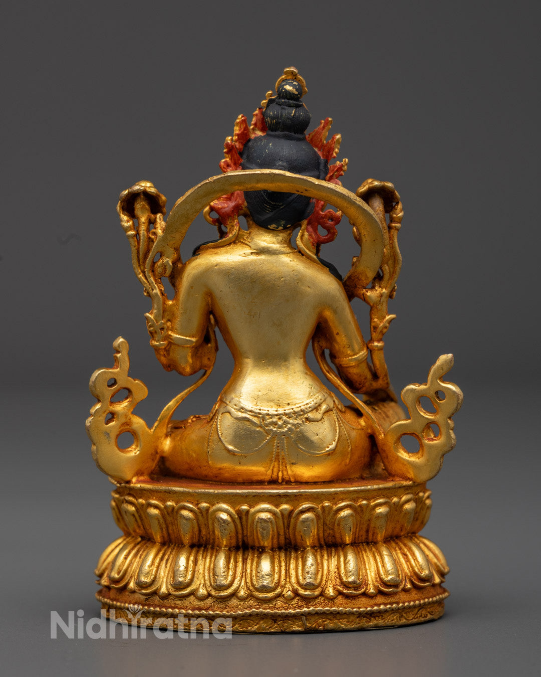Traditional Green Tara Statue | Tibetan Buddhist Artwork