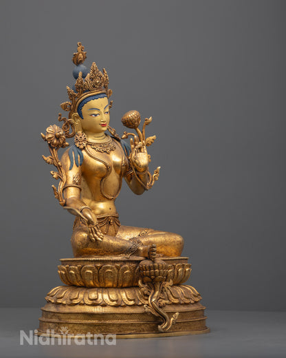Handmade Tara Devi Statue | Symbol of Compassion