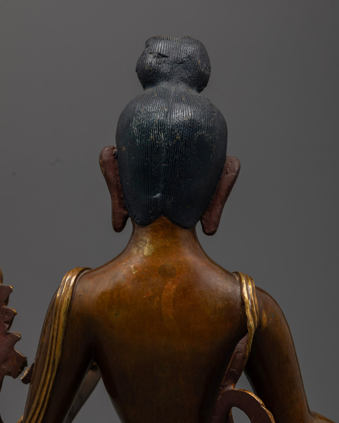 Nepalese Green Tara Statue | Lost Wax Handmade Art