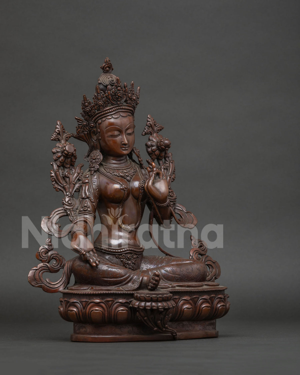 Green Tara Statue