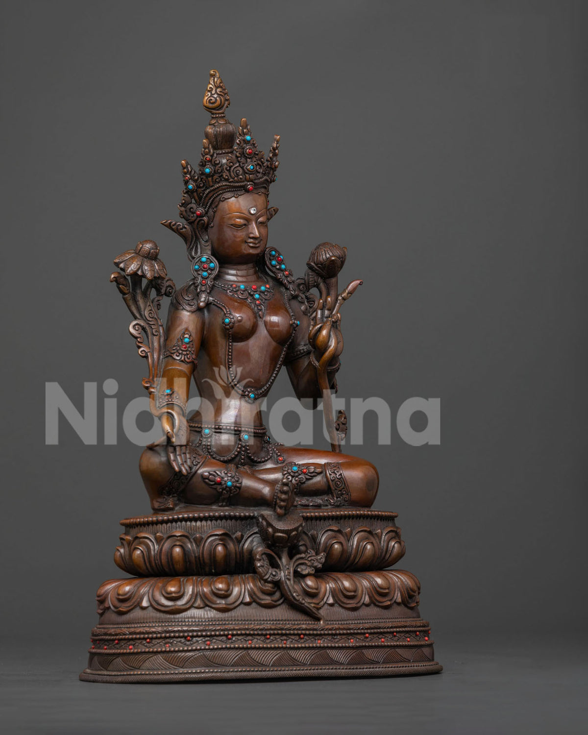 Divine Green Tara Sculpture: A Guardian of Compassion