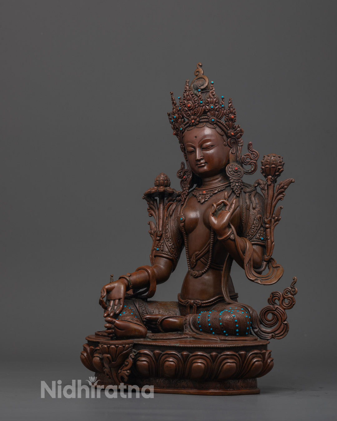 Beautiful Green Tara Sculpture | Mother of All Buddhas
