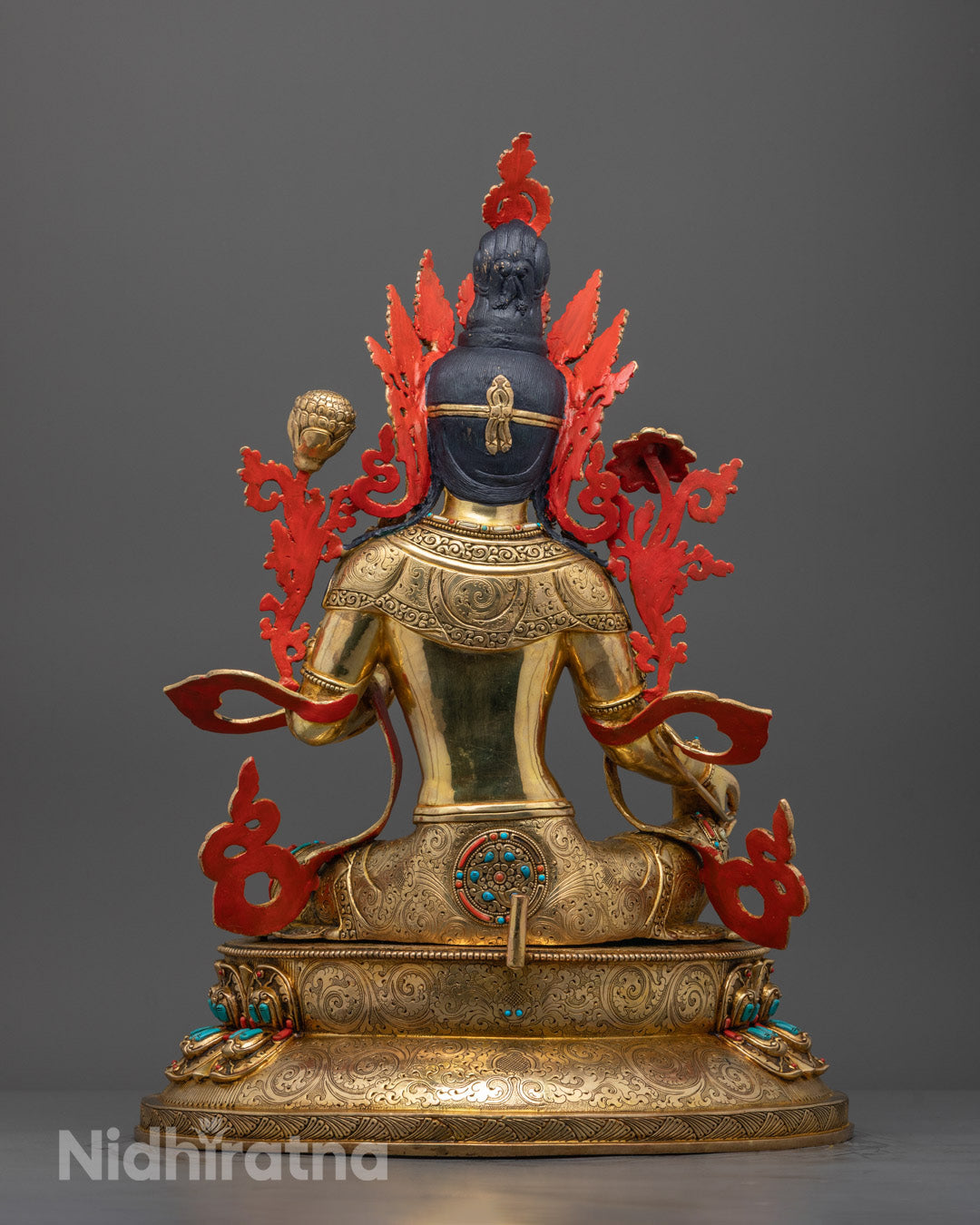 Green Tara Nepalese Statue | Mother of Compassion
