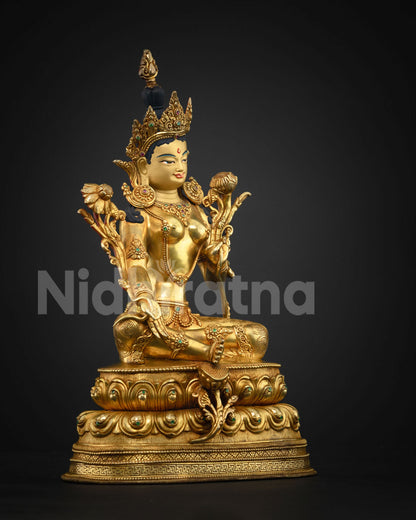 Shop Premium Green Tara Statue : Guardian of Peace