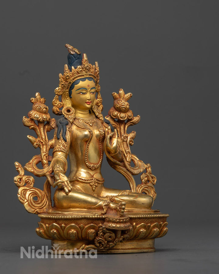 Green Tara Statue