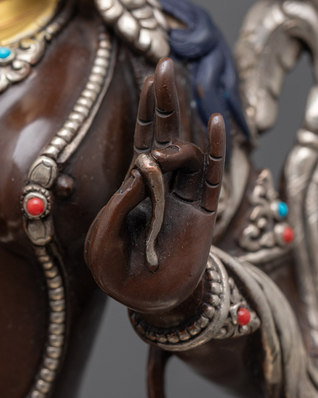 Authentic Nepalese Green Tara Statue