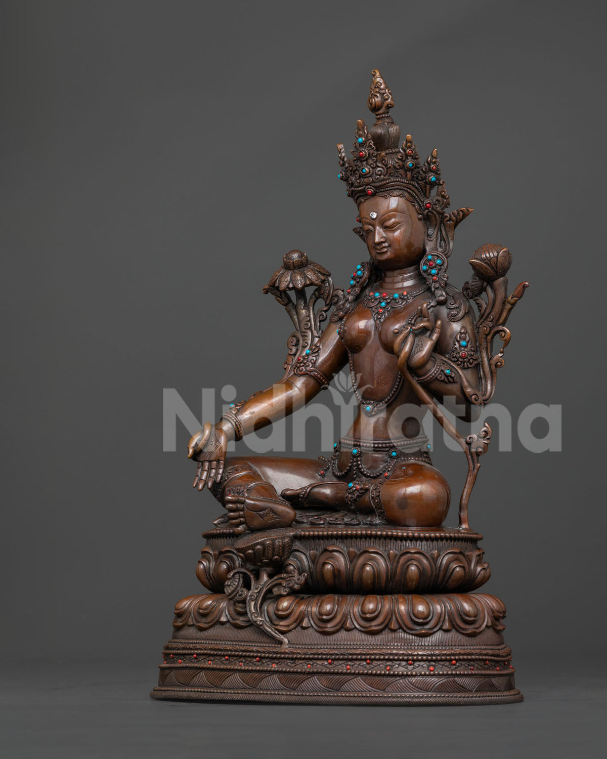 Divine Green Tara Sculpture: A Guardian of Compassion