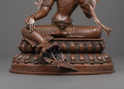 Handmade Tara Devi Sculpture | Himalayan Goddess of Healing