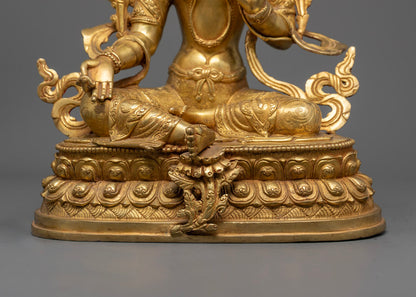 Green Tara Statue Nepal | Buddhist Deity