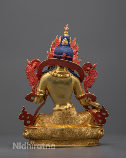 Exquisite Green Tara Buddha Statue