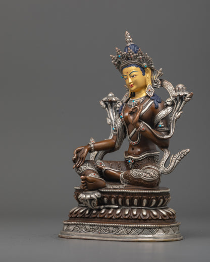 Buy Green Tara Statue | Traditional Himalayan Buddhist Art