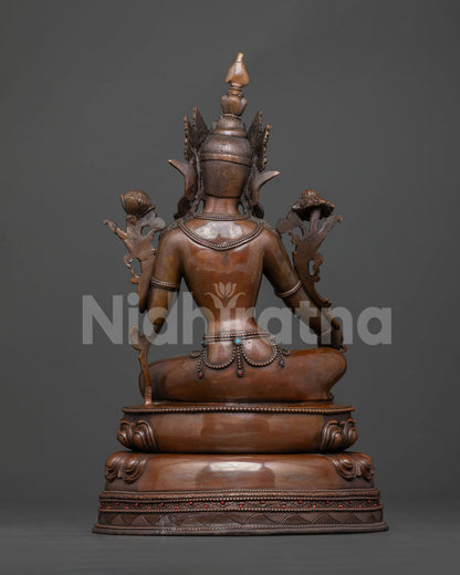 Divine Green Tara Sculpture: A Guardian of Compassion