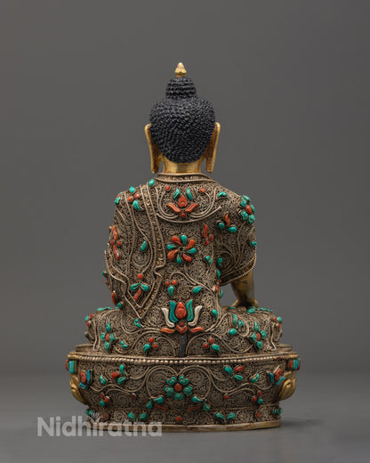 Premium Shakyamuni Buddha Sculpture | Perfect for Meditation & Peace
