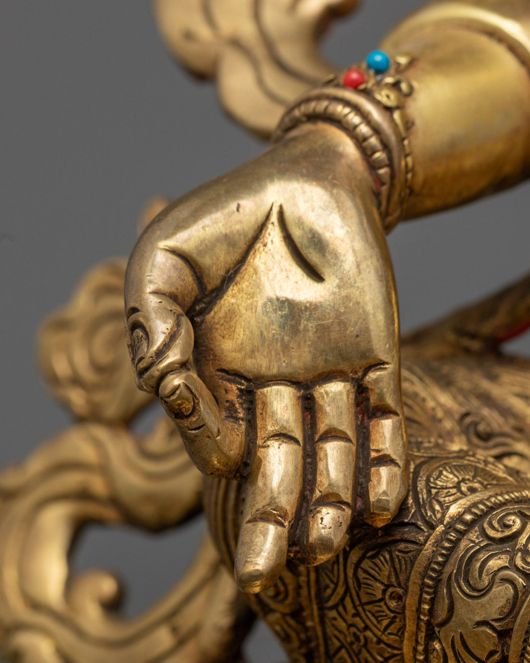 Tibetan Buddhist Green Tara Statue | Vajrayana Practice Statue