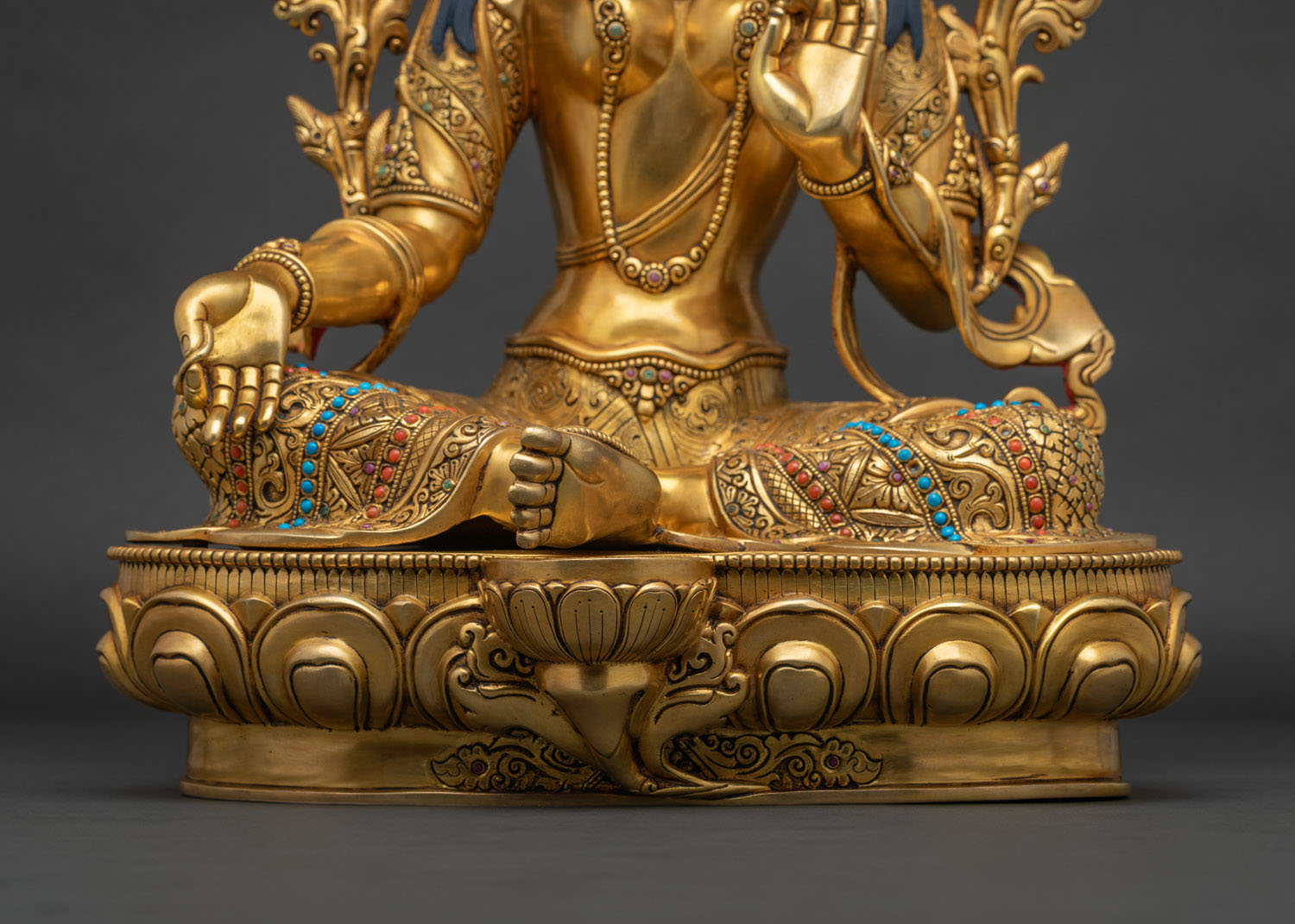 The Green Tara Statue | Protector From The Eight Great Fears