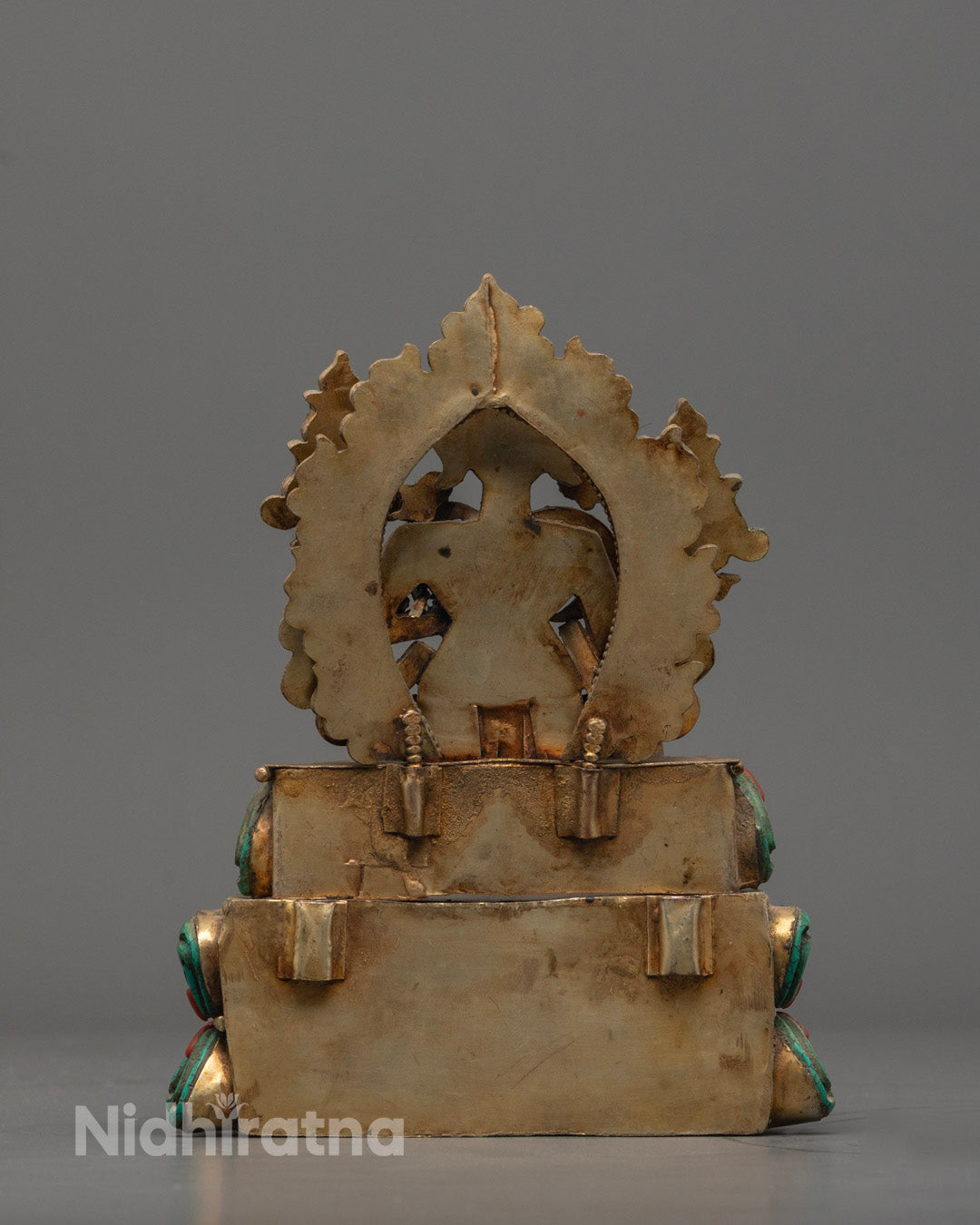 Hand-Carved Stone Green Tara Statue | Nepalese Buddhist