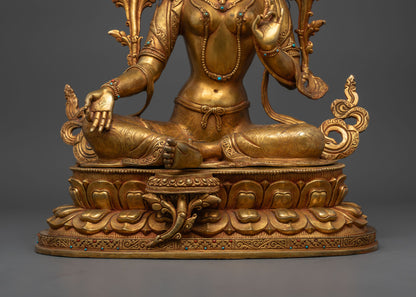 green tara statue: The Goddess of Compassion