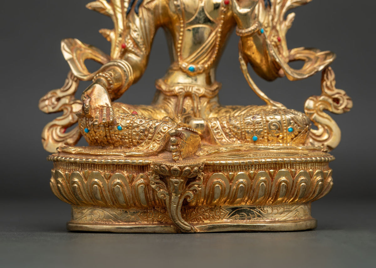 Green Tara Statue | Symbol of Protection and Swift Compassion