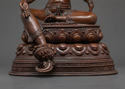 Oxidized Green Tara Statue for Sale | Powerful Symbol of Protection