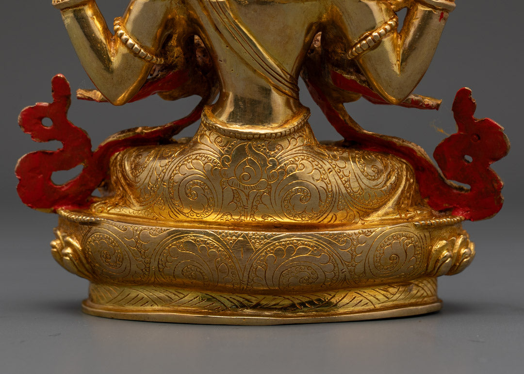 Chenrezig Buddhist Statue | Authentic Nepalese Art