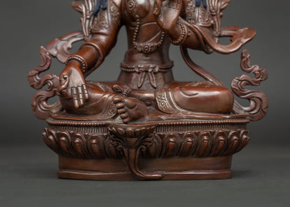 Green Tara Buddha Statue | Sacred Mother of Liberation