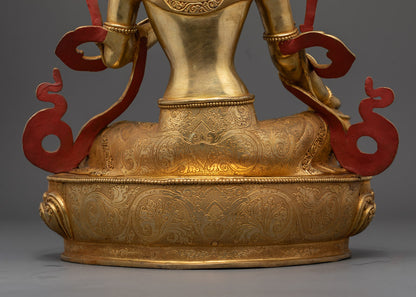 Authentic Green Tara Statue | Buddhist Goddess Statue