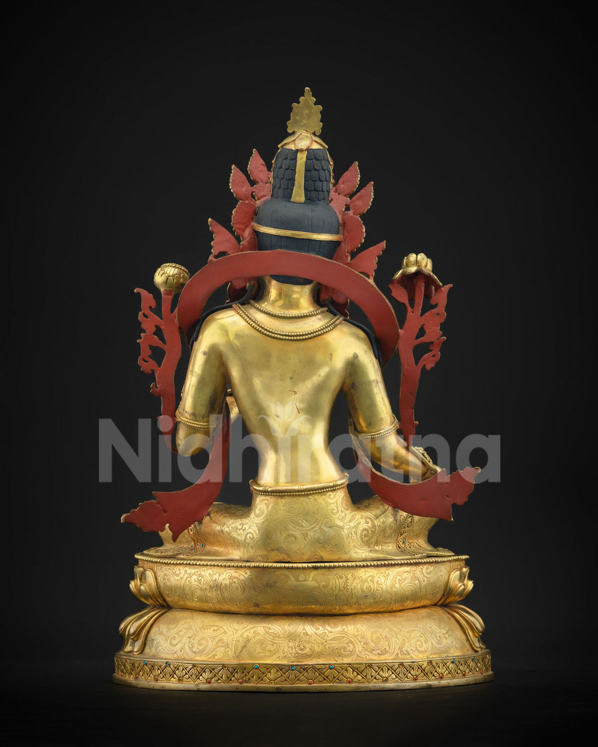Masterpiece Buddhist Green Tara Statue | Tibetan Art Statue