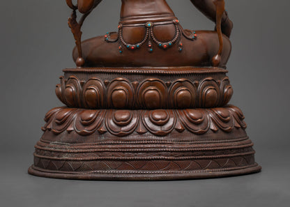 Oxidized Green Tara Statue for Sale | Powerful Symbol of Protection