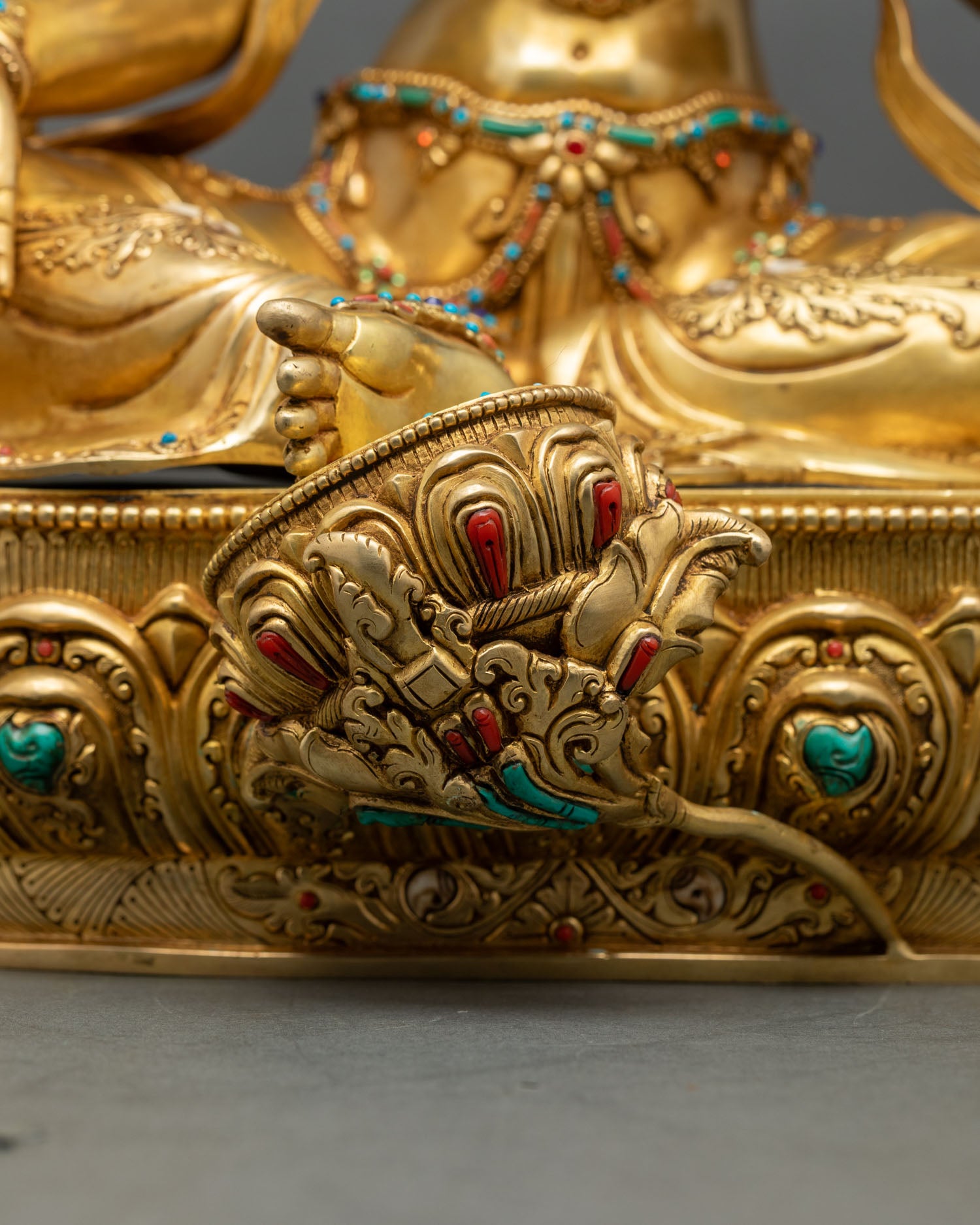 Tibetan Green Tara Sculpture | Handcrafted in Nepal