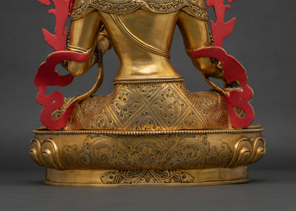 The Green Tara Statue | Protector From The Eight Great Fears