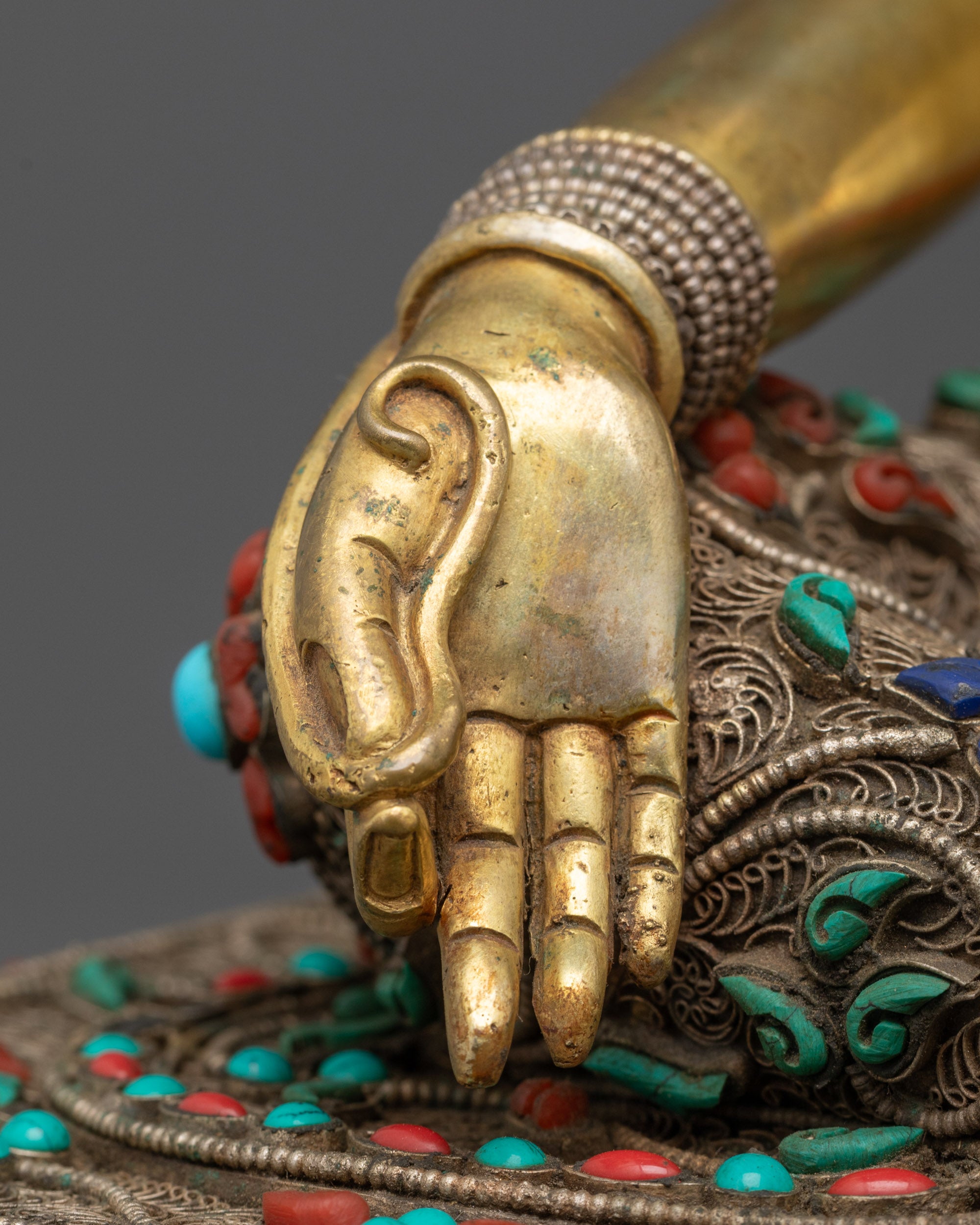 Goddess Green Tara Statue | Handmade Himalayan Protector