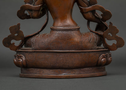 Green Tara Statue