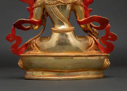 Green Tara Statue | Elegant Nepalese Buddhist Artwork for Altar