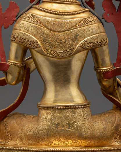 Authentic Green Tara Statue | Buddhist Goddess Statue